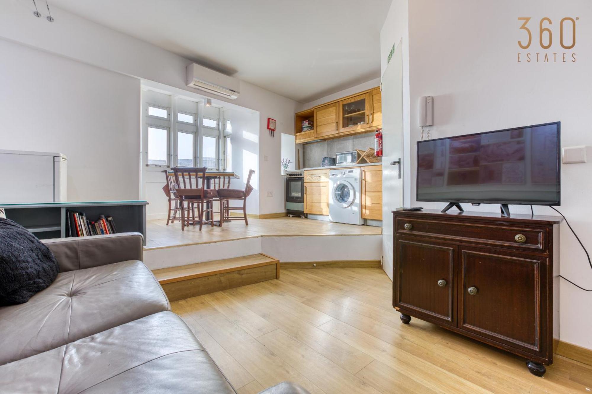 Comfortable 1Br Home With Maltese Balcony In Valletta By 360 Estates エクステリア 写真