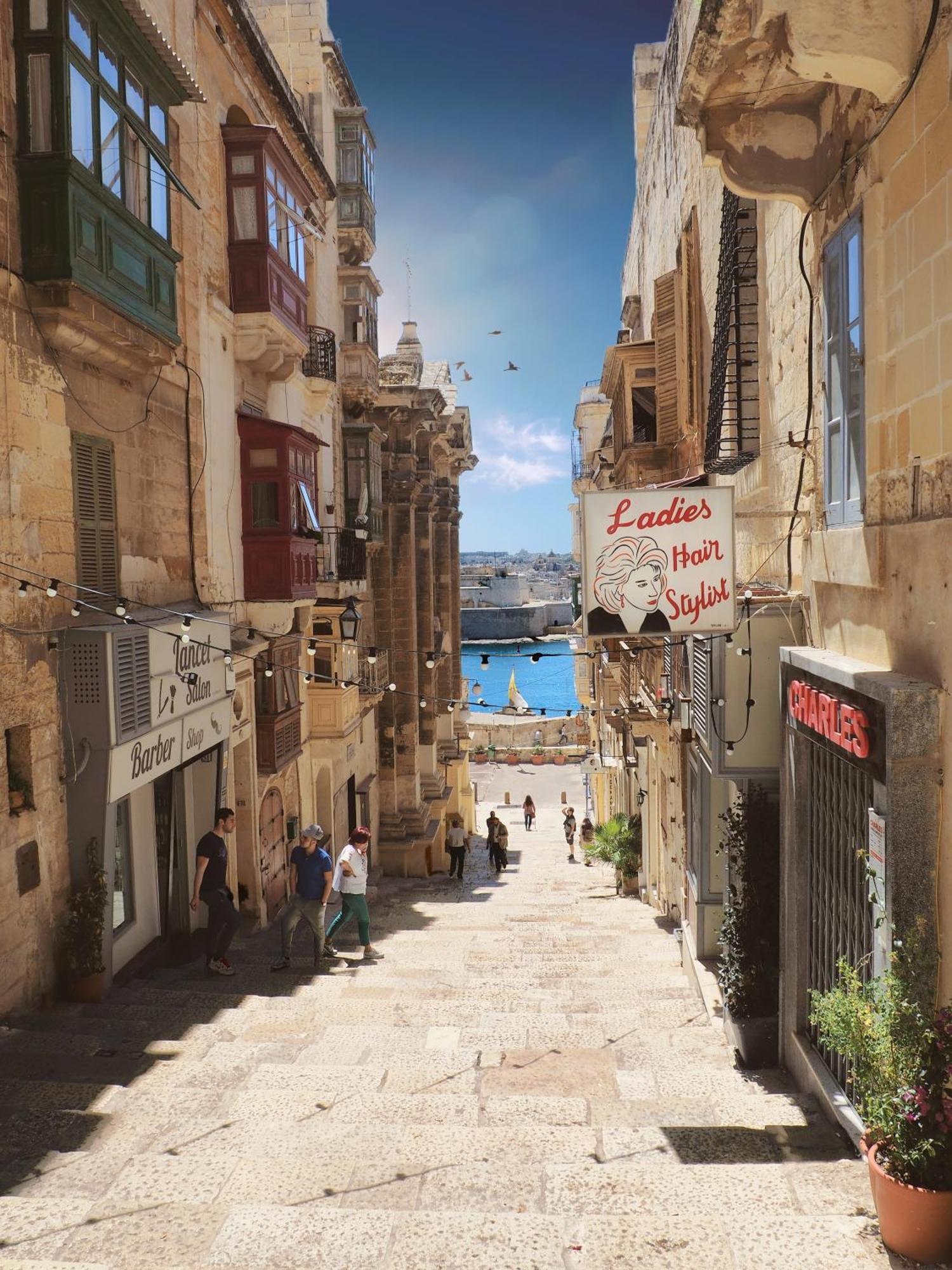 Comfortable 1Br Home With Maltese Balcony In Valletta By 360 Estates エクステリア 写真